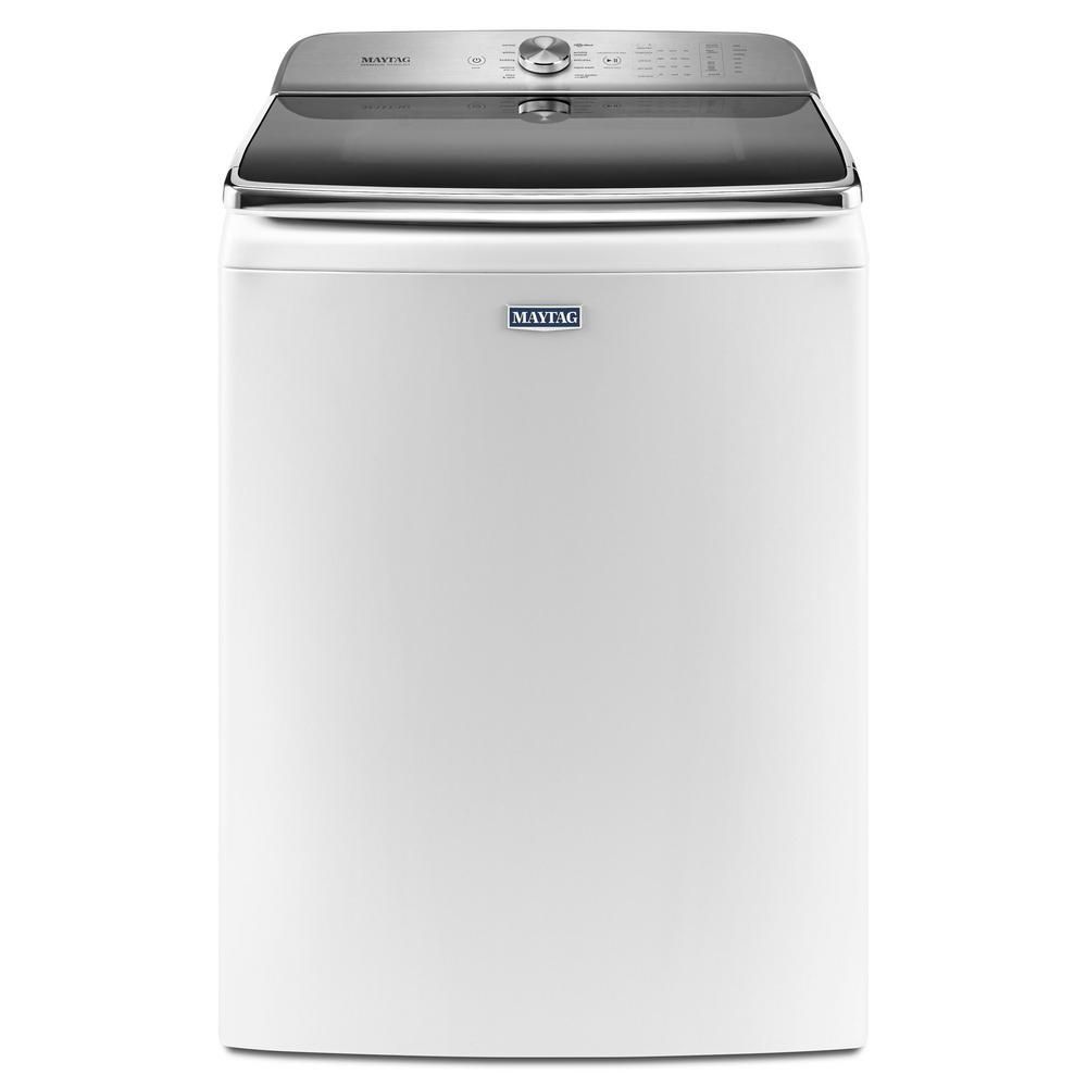 6.0 cu. ft. White Top Load Washing Machine with Extra Large Capacity and Agitator, ENERGY STAR | The Home Depot