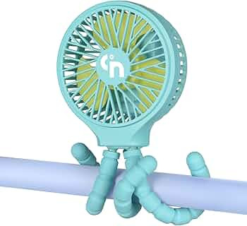 WiHoo Mini Handheld Stroller Fan,Battery Operated Fan Personal Portable Fan Car Seat Baby Fan wit... | Amazon (US)