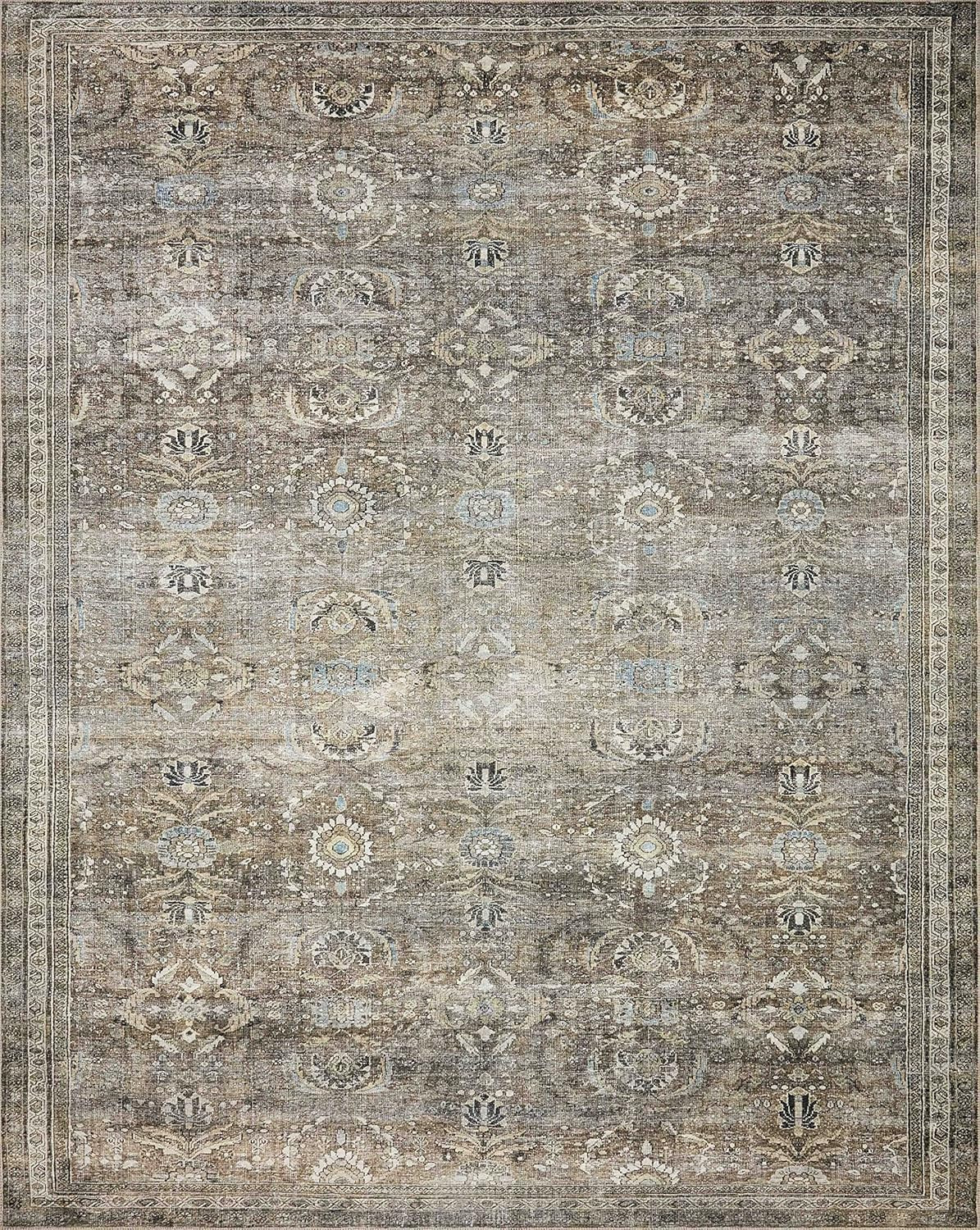 Amazon.com: Loloi II Layla Antique / Moss 2'-0" x 5'-0" Accent Rug : Home & Kitchen | Amazon (US)