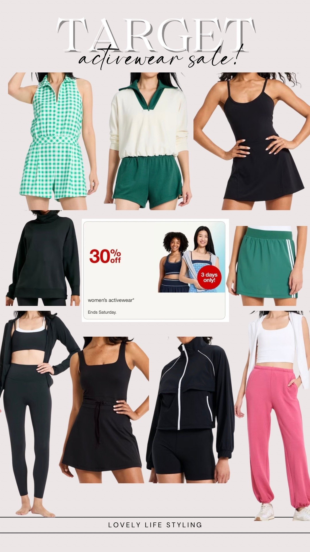 Target activewear sale! 30% off now through Saturday!

#LTKSaleAlert #LTKSpringSale #LTKActive