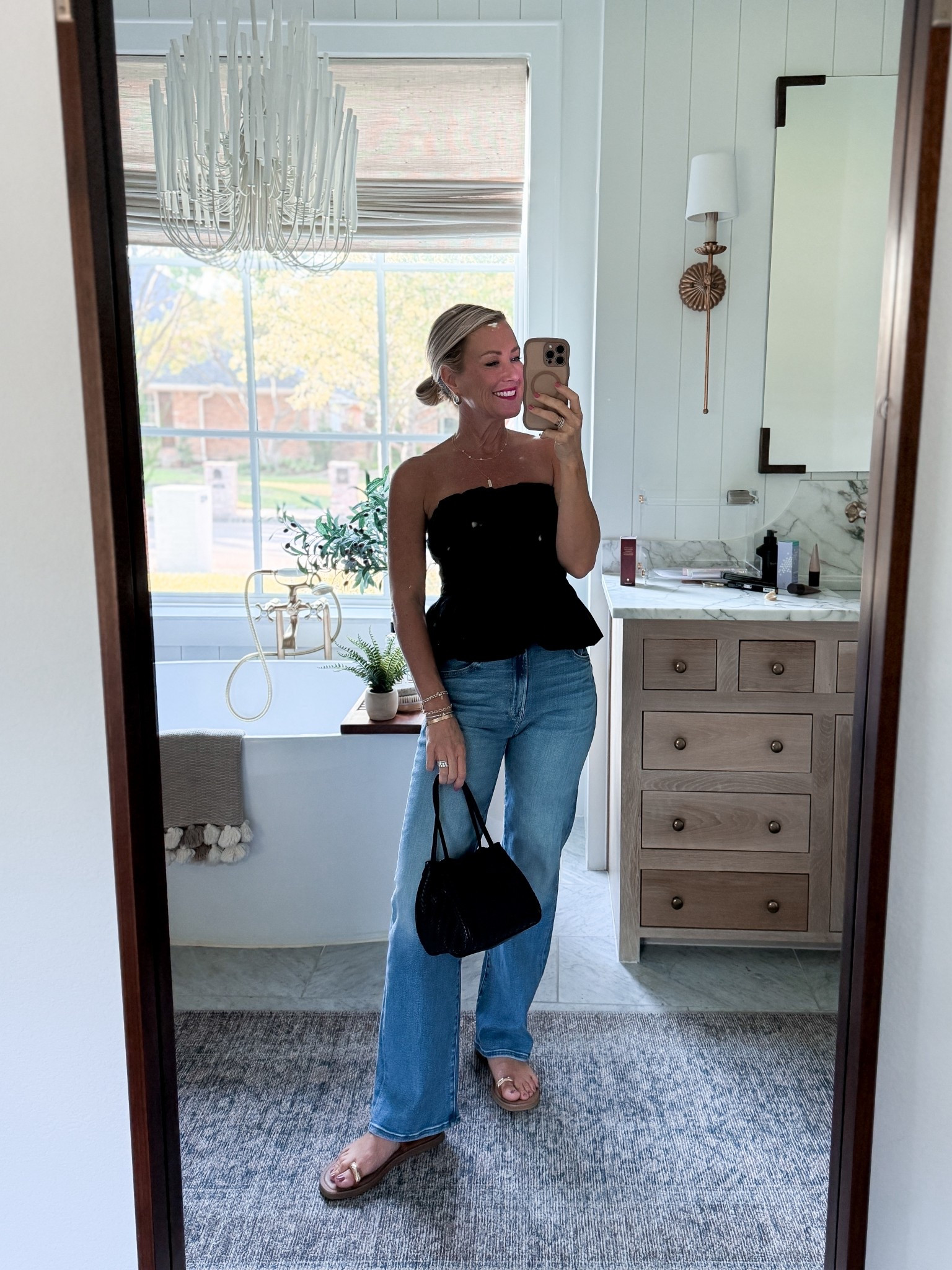 Friday Night in this cute strapless top…on sale + extra 40% off!

I’m in an xs 

#LTKFindsUnder50 #LTKStyleTip #LTKOver40