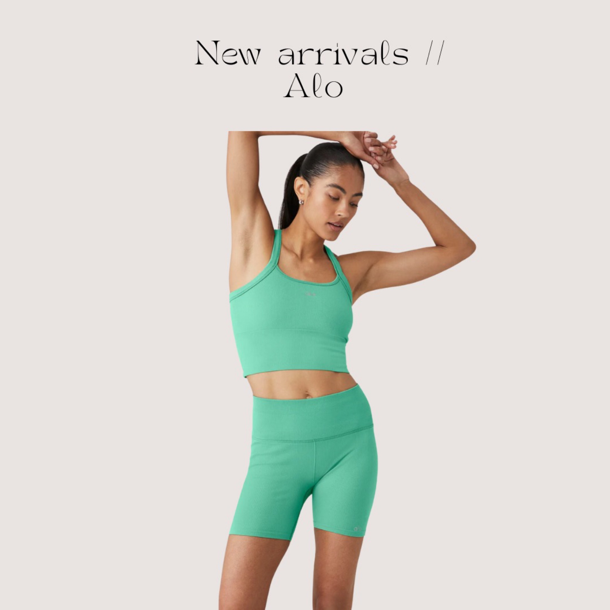 Already purchased this set I looove the color so perfect for spring/summer 💚
//
Alo yoga, athleisure, workout set, green workout set, biker shorts, sports tank


#LTKfit #LTKSeasonal #LTKFind
