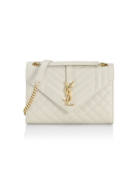 Medium Envelope Monogram Matelassé Leather Shoulder Bag | Saks Fifth Avenue