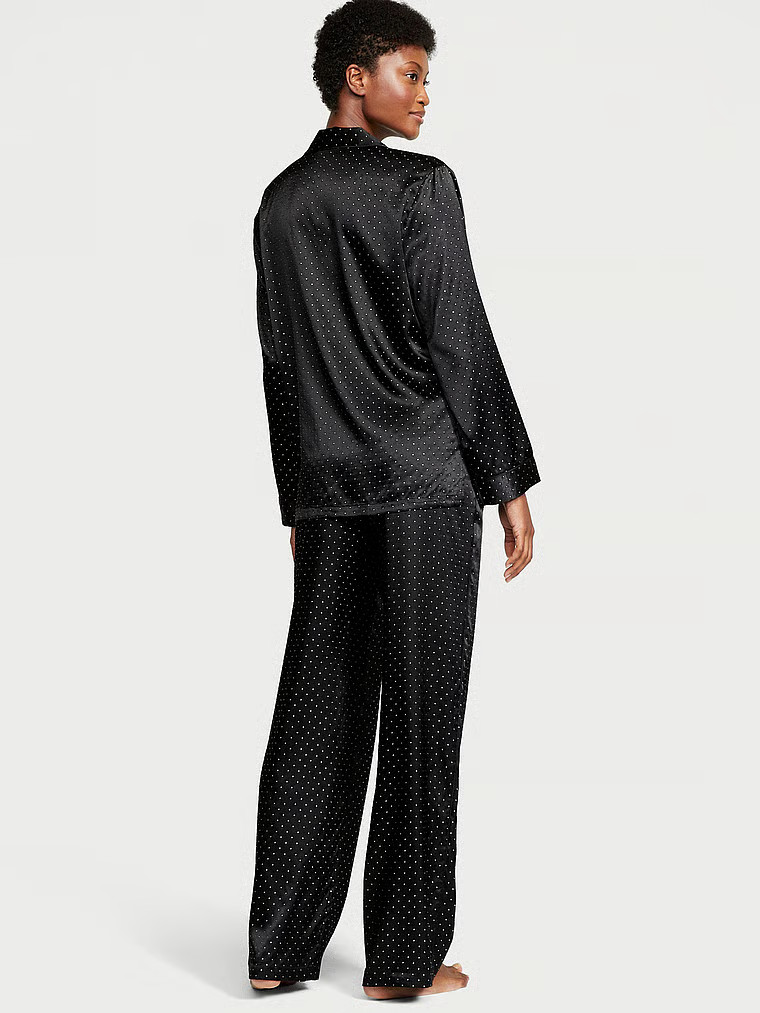 Dew Drop Satin Long Pajama Set | Victoria's Secret (US / CA )