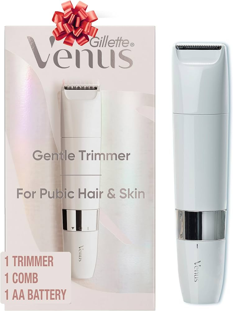 Gillette Venus Intimate Grooming Womens Electric Razor, Bikini Trimmer for Pubic Hair and Skin, I... | Amazon (US)