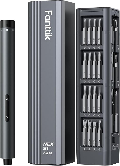 Fanttik E1 Max Electric Screwdriver, Mini Precision Screwdriver Set, 50 Magnetic Bits, Magnetic S... | Amazon (US)