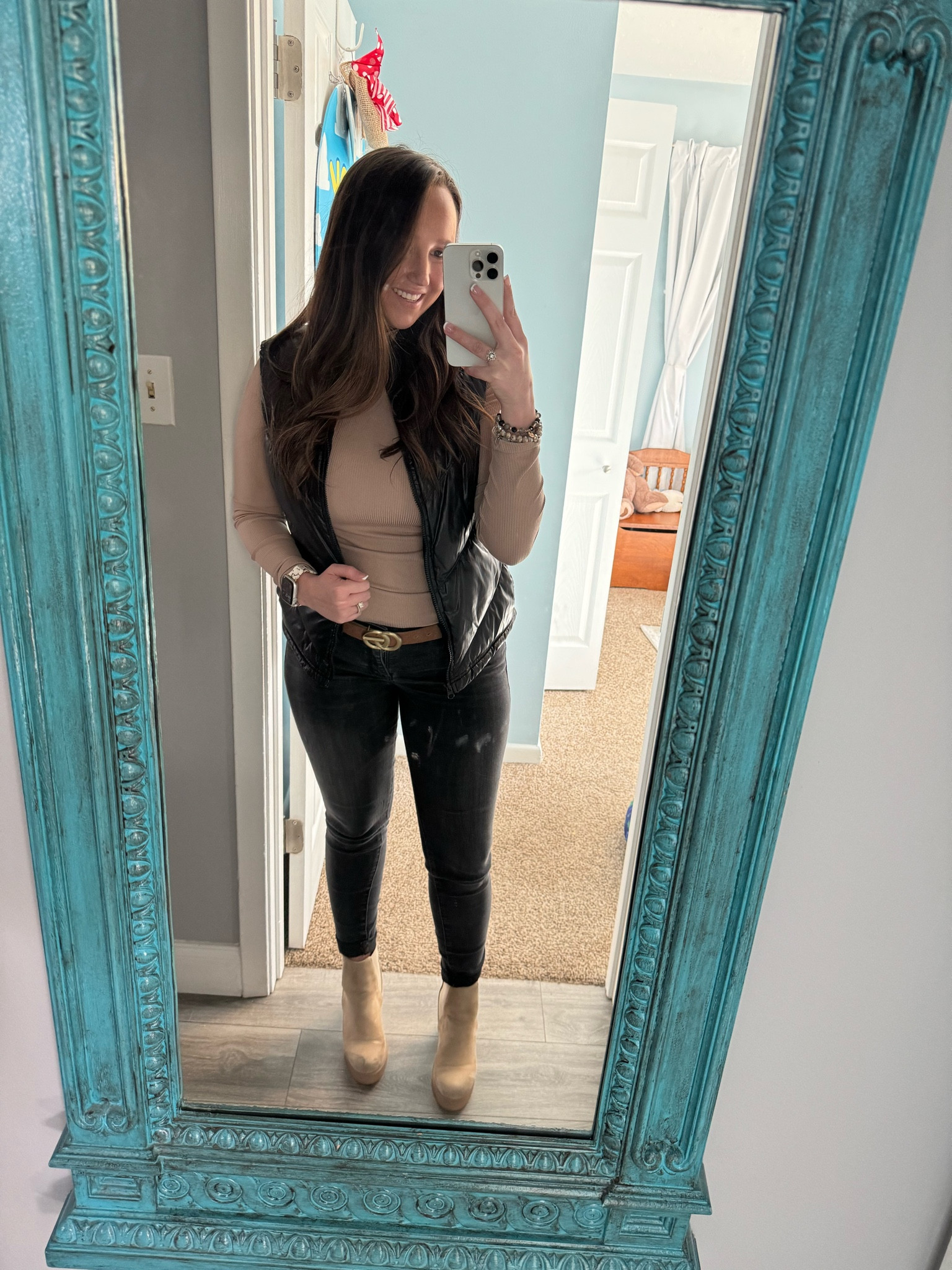 $8 mock turtleneck! Comes in so many colors!! 

#LTKsalealert #LTKfindsunder50 #LTKworkwear