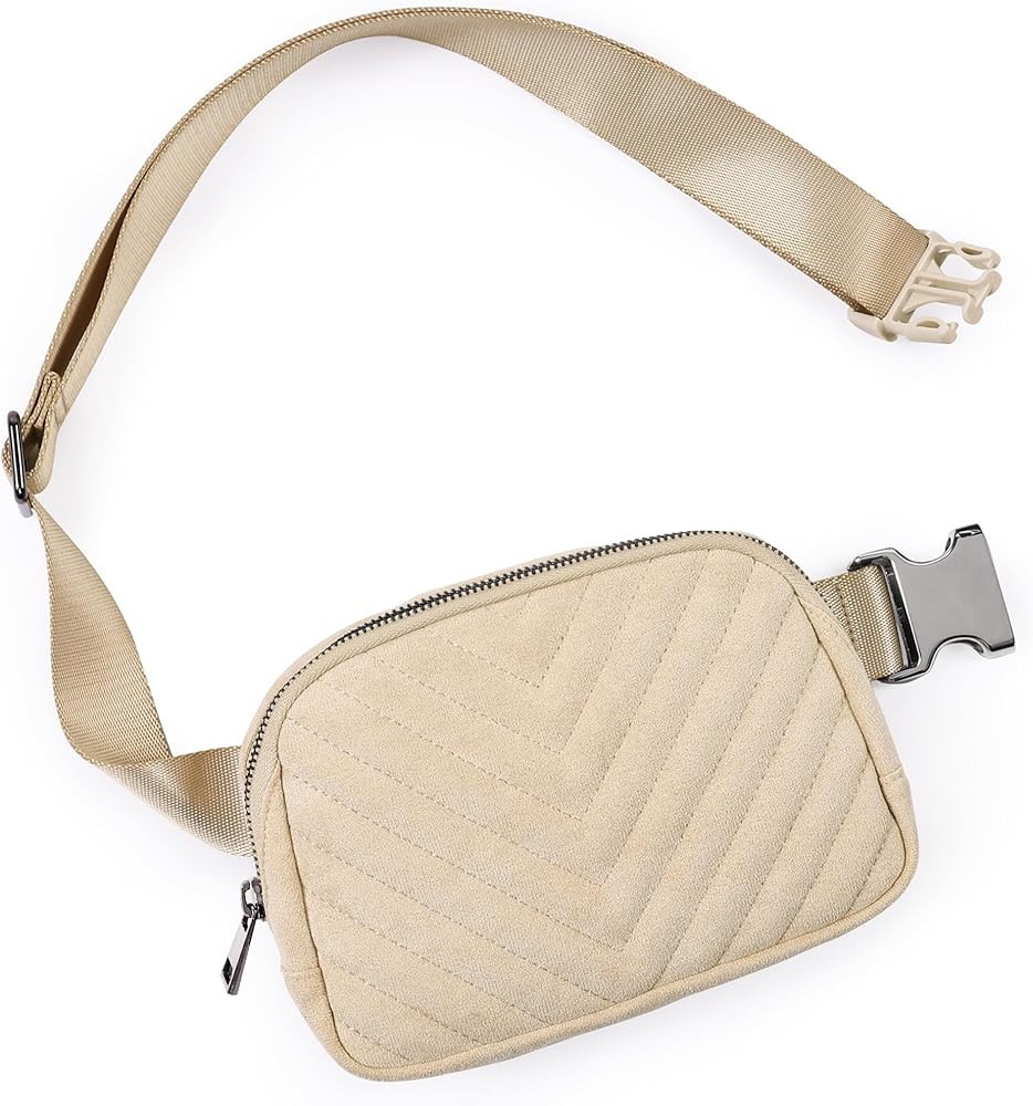 ODODOS Unisex Mini Belt Bag with Adjustable Strap Small Fanny Pack for Workout Running Traveling ... | Amazon (US)