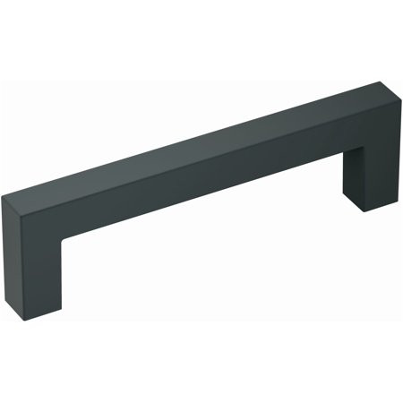 Monument 3-3/4 in (96 mm) Center-to-Center Matte Black Cabinet Pull | Walmart (US)