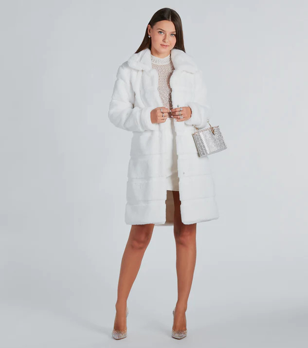 Feeling Extra Luxe Long Faux Fur Coat | Windsor Stores