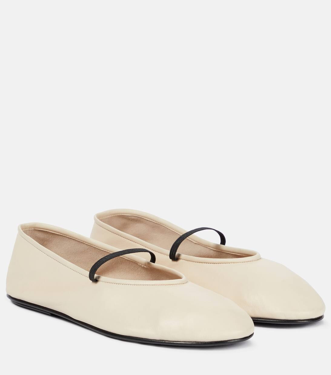 Leather ballet flats | Mytheresa (US/CA)