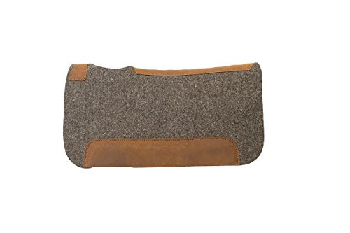 Weaver Leather All Natural 100% Wool Felt Pony Saddle Pad, Gray, 25 x 26 | Amazon (US)
