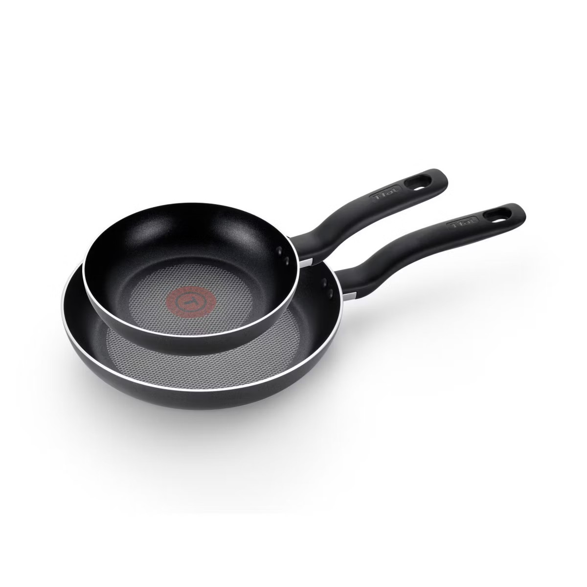 T-fal 2pc Frying Pan Set, Simply Cook Nonstick Cookware Black | Target