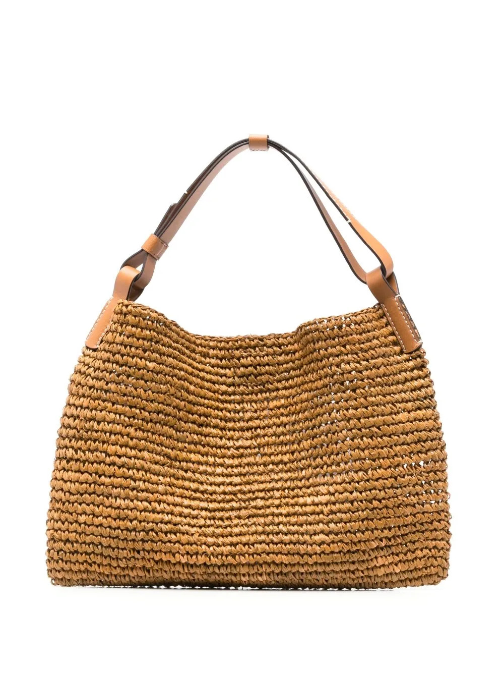 Minetta raffia tote bag | Farfetch Global
