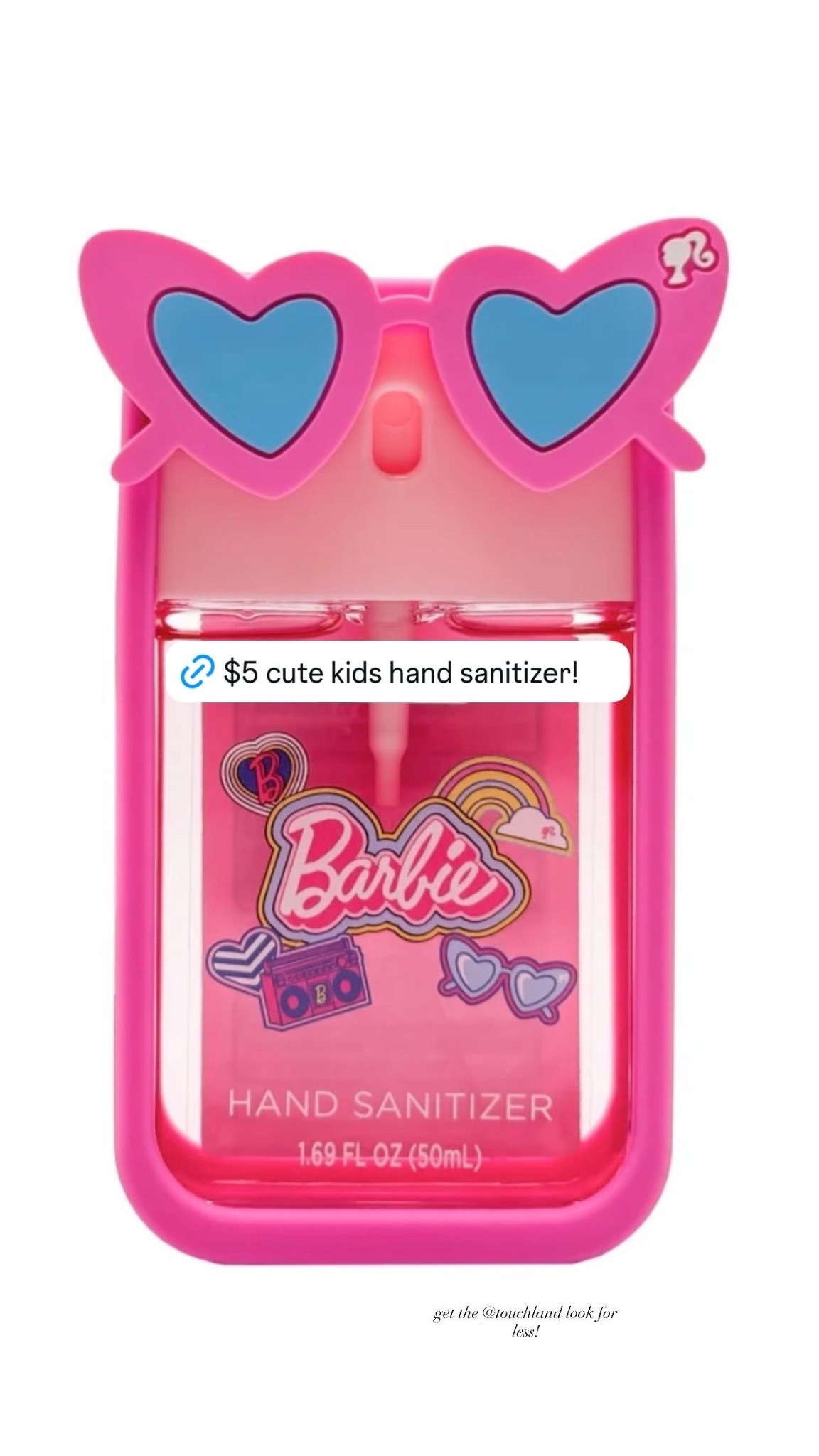 affordable kids touchland hand sanitizer dupe! 