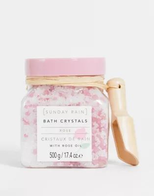 Sunday Rain Rose Bath Crystals 500g | ASOS (Global)