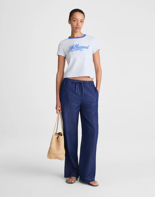 The Relaxed Baby Tee in Vintage Jersey | Madewell