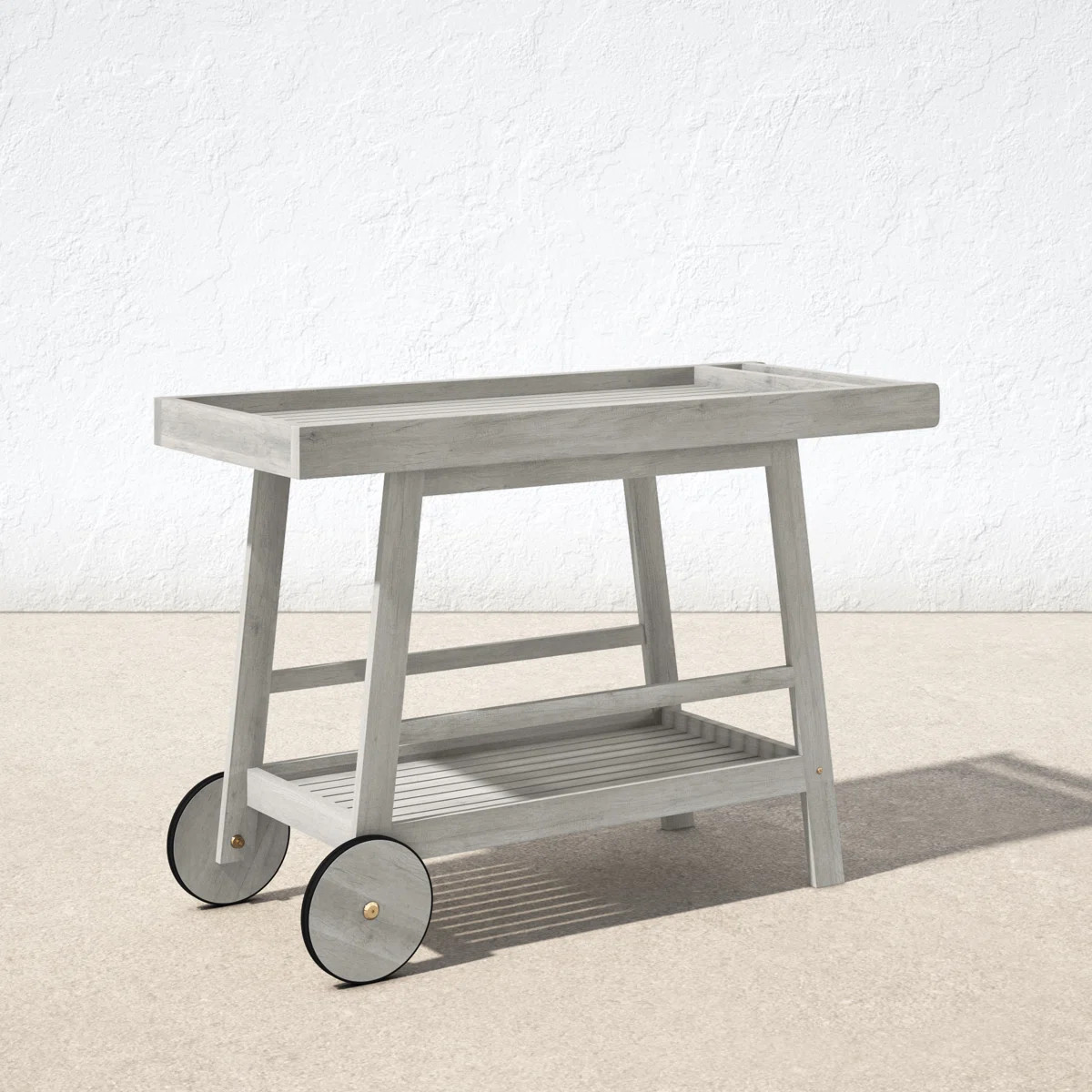 Terrace Solid Wood Bar Cart | Wayfair North America