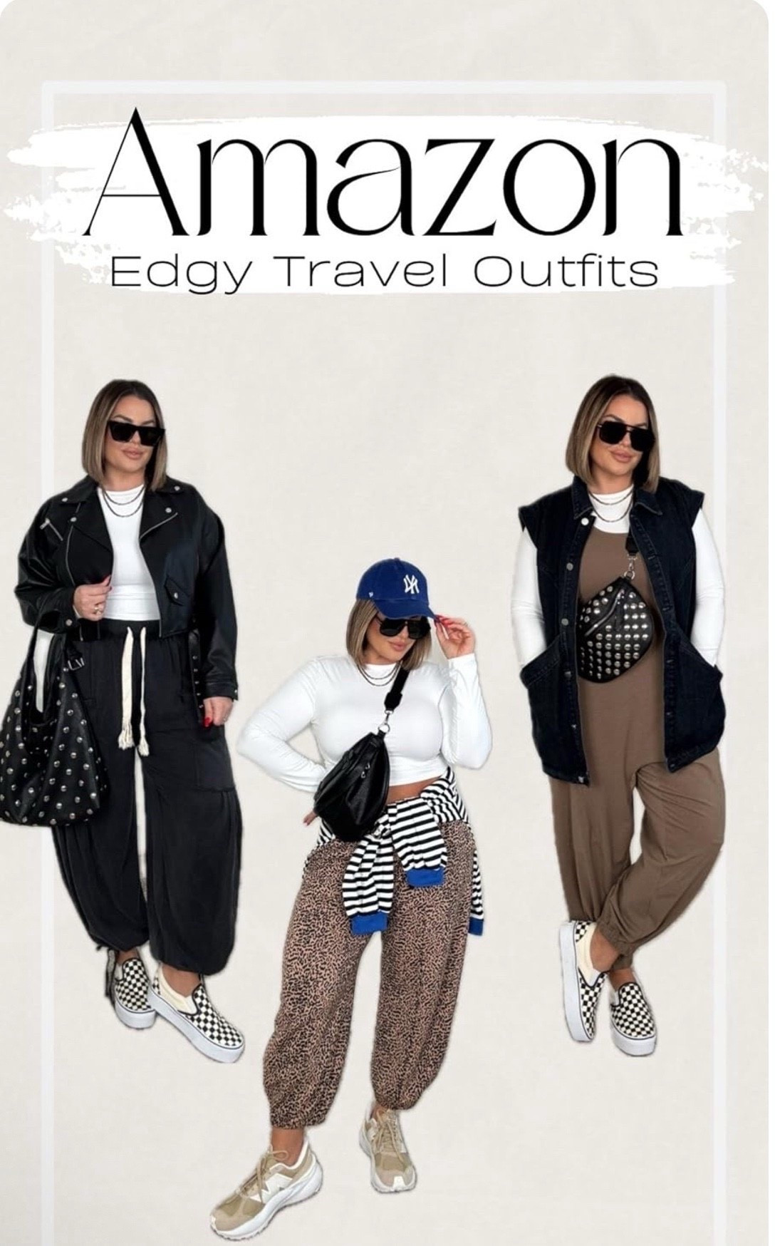 Pants XL
Overalls L
Top L
Stripe sweatshirt XL
Vest XL
Moto jacket linked to similar one . Size XL

#AmazonFashion #AmazonFinds #AmazonOutfits #AmazonTravelStyle #AmazonMidsize #AmazonStreetStyle

#TravelOutfit #AirportOutfit #EdgyStyle #StreetStyleWomen #CasualTravelStyle #ComfortableChic #MidsizeStyle #MidsizeFashion #CurvyStyle #CurvyCasual #RealBodyStyle #SizeInclusiveStyle

Follow my LTK @shaynaslife on the @shop.LTK app to view this post and get my exclusive app-only content!

#liketkit 
@shop.ltk
https://liketk.it/5S5KK

#LTKMidsize #LTKgrwm #LTKBeauty