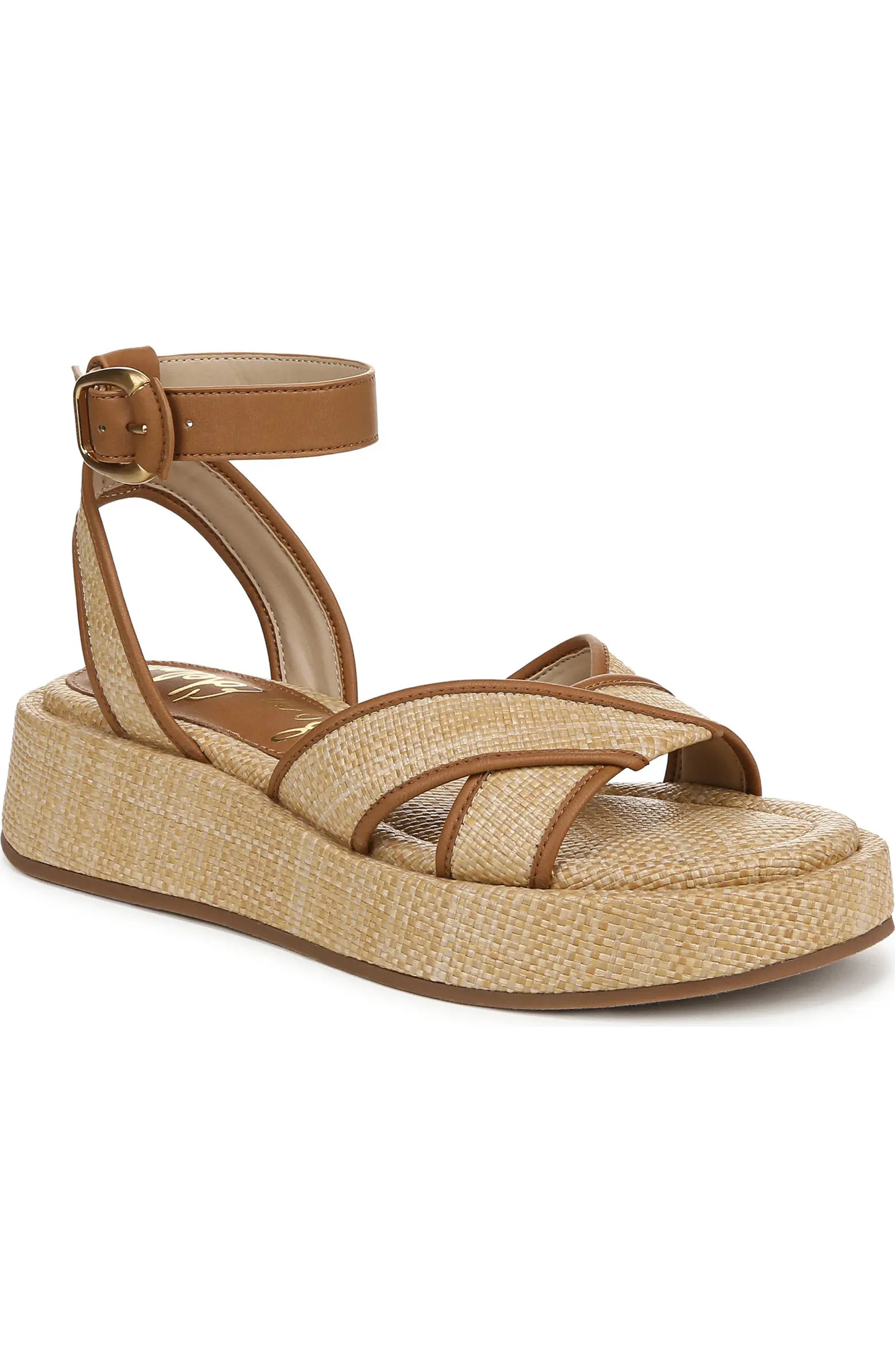 Nylie Woven Wedge Platform Sandal (Women) | Nordstrom