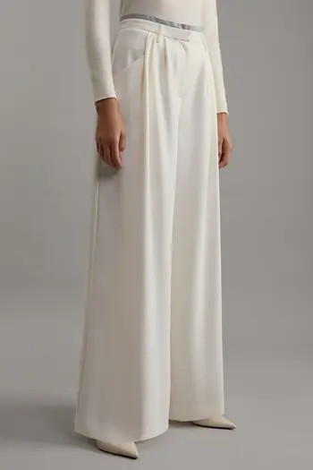 Pleat Detail Wide Leg Pants | Nordstrom