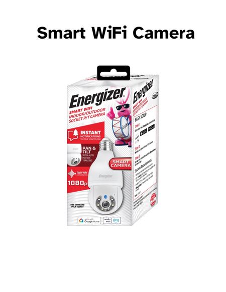 Smart WiFi Camera
#walmart #tech #camera #smartcamera #home #smarthome