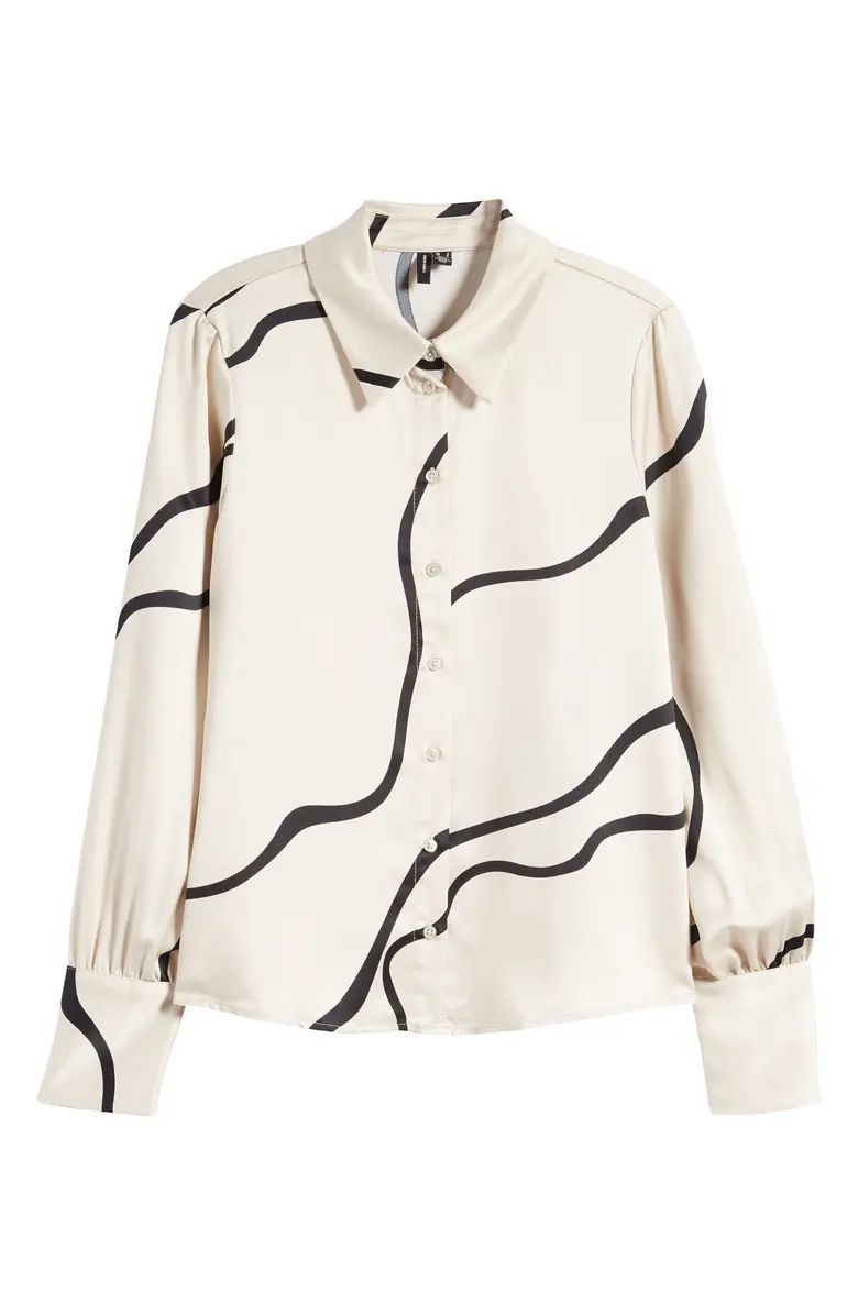 Merle Abstract Print Button-Up Shirt | Nordstrom