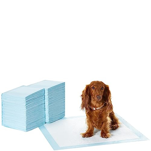 Amazon Basics Dog and Puppy Pee Pads with Leak-Proof Quick-Dry Design for Potty Training, Standar... | Amazon (US)