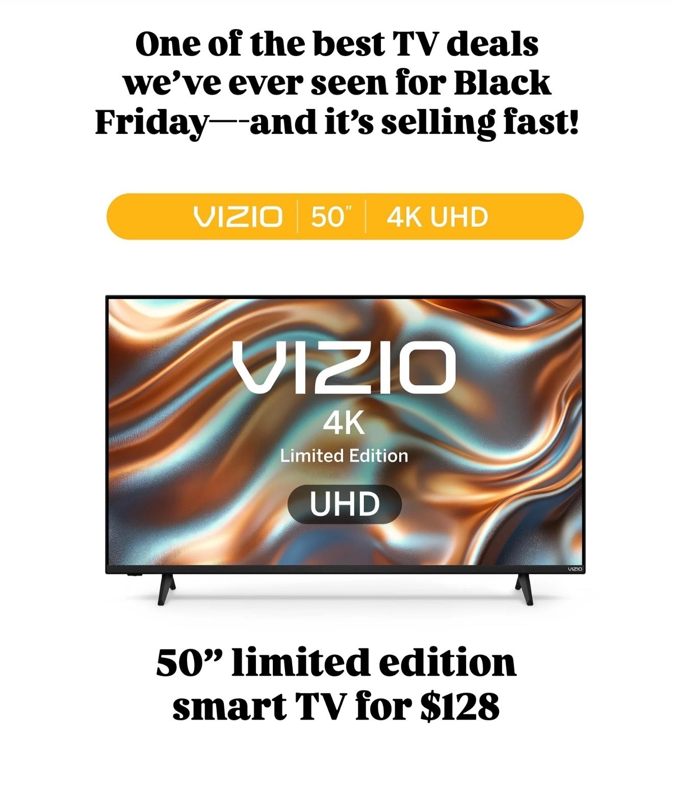 Selling fast one of the best deals on TVs we’ve seen for Black Friday! 

#LTKHoliday