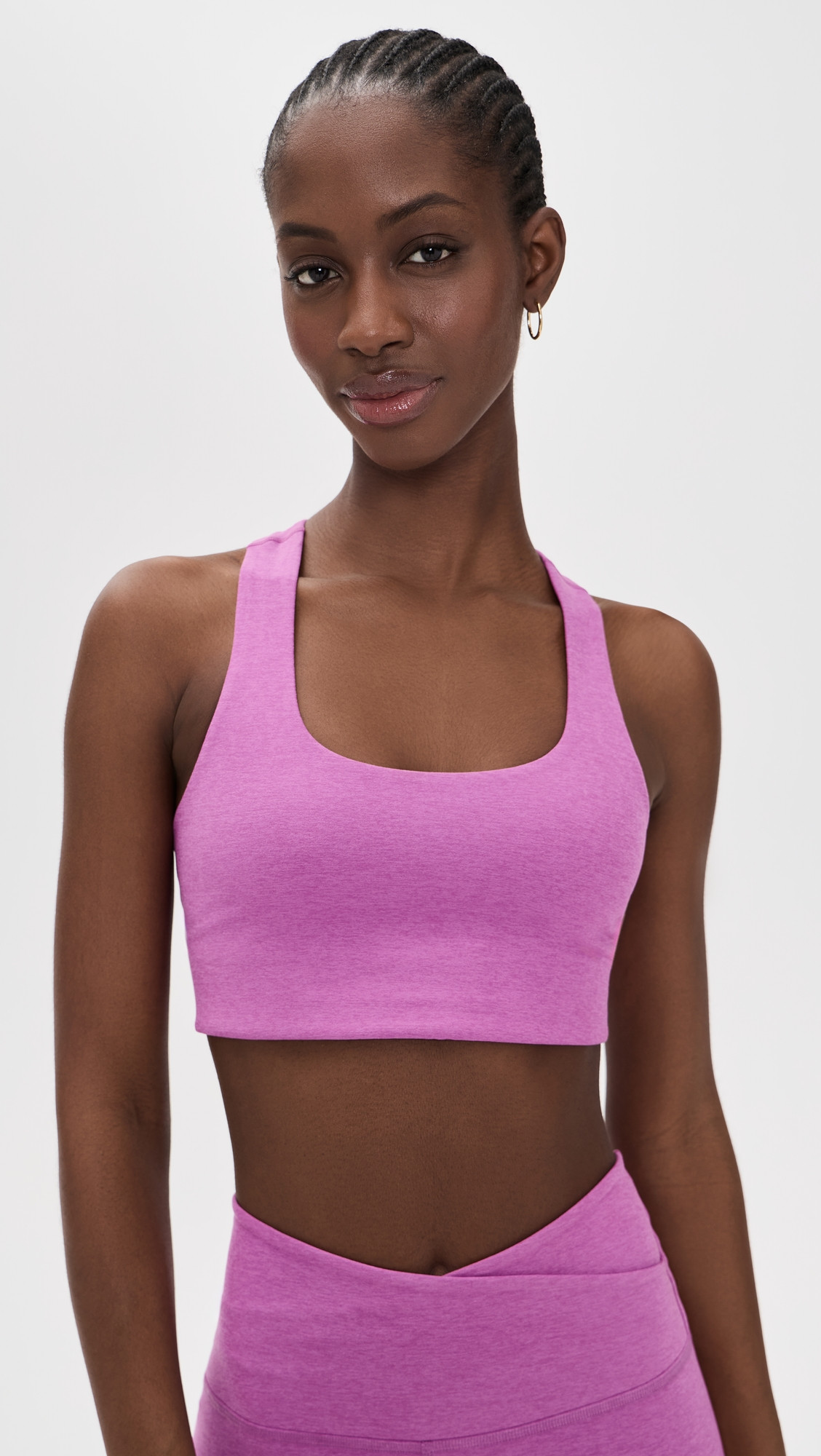 Beyond Yoga Spacedye Simplicity Bra 2.0 Fun Fuchsia Heather XS | Shopbop