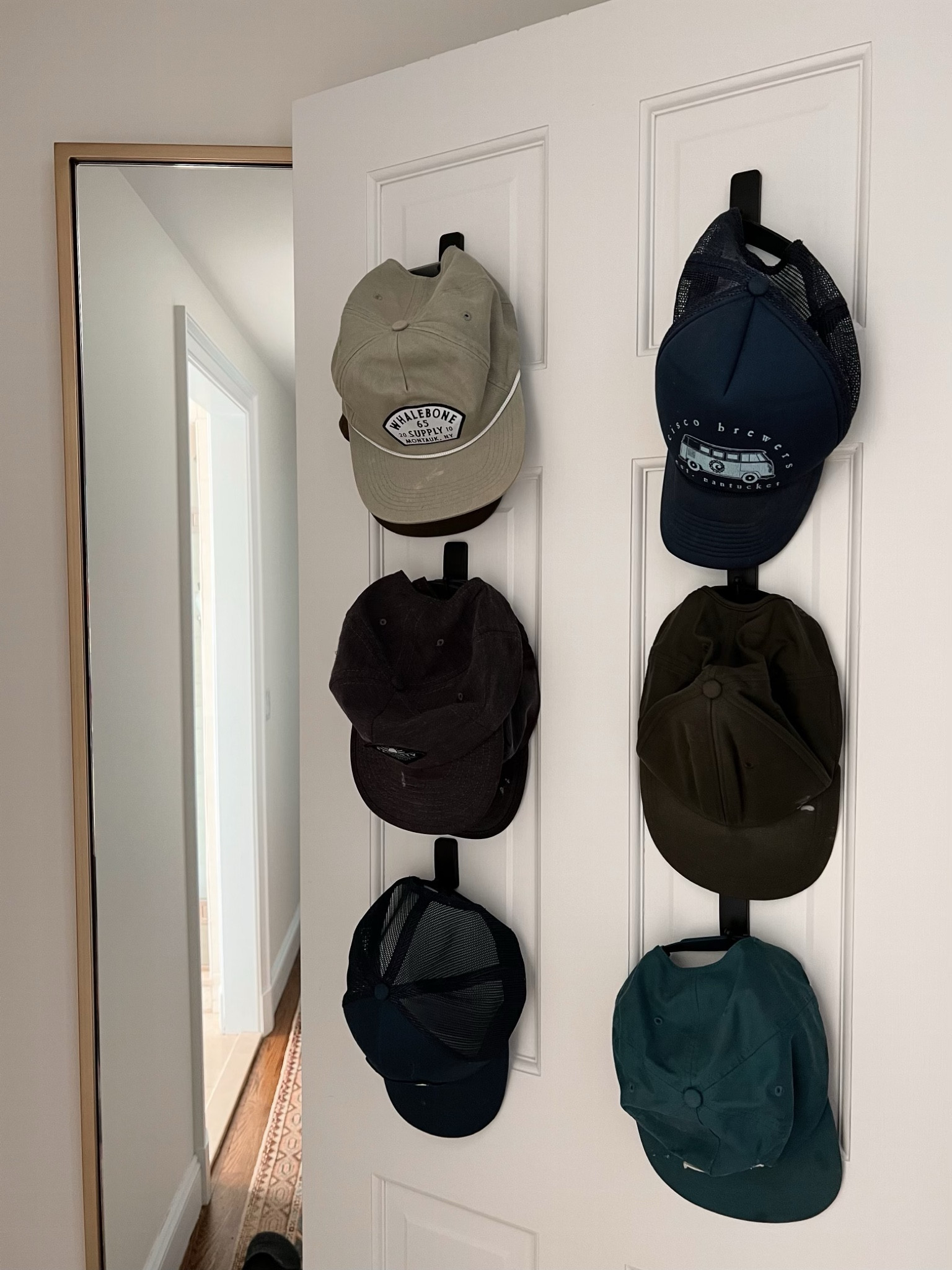 Small decorative command hooks to organize hats // home organization 

#LTKhome #LTKunder50