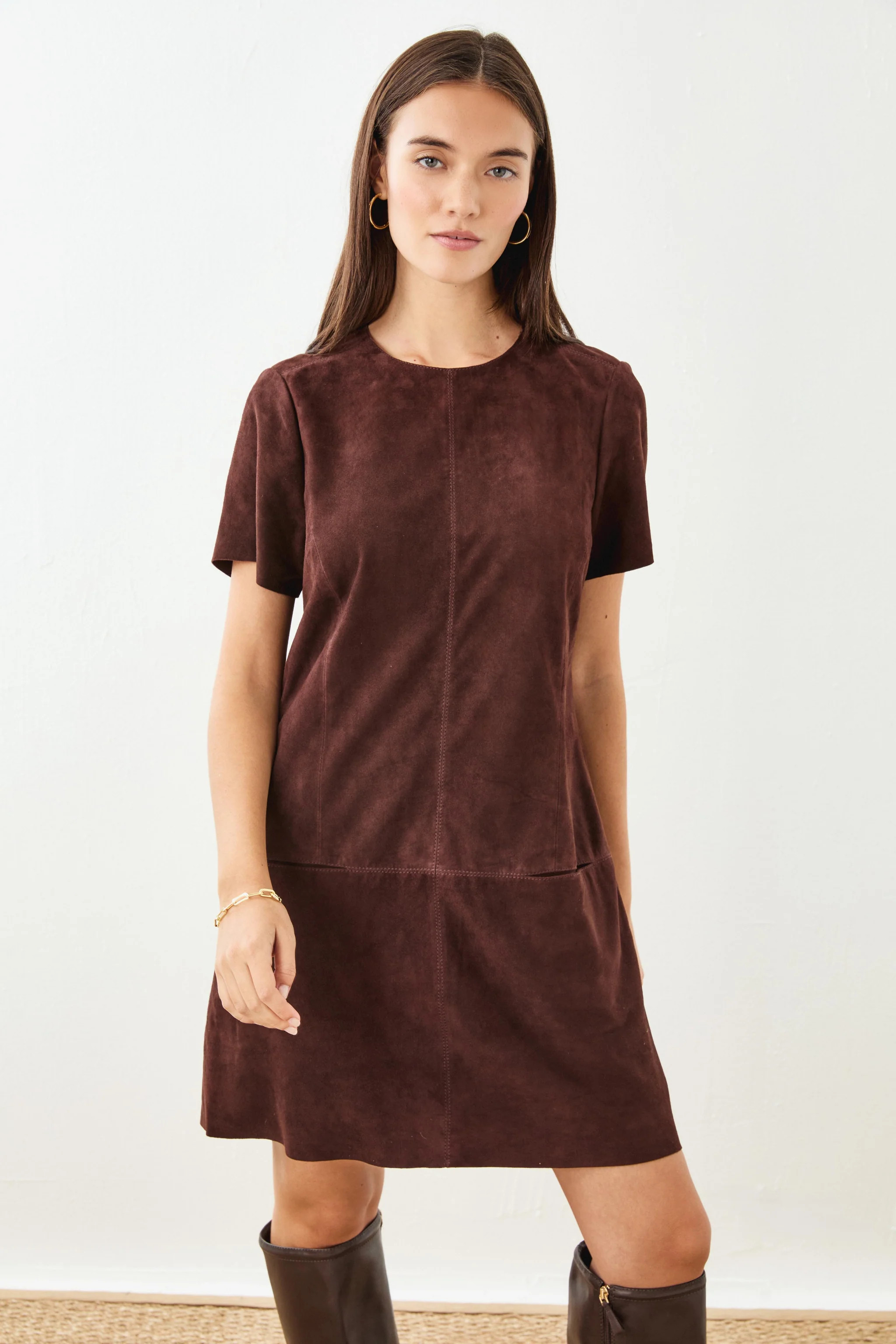 Madison S/S Dress Chicory | Cartolina