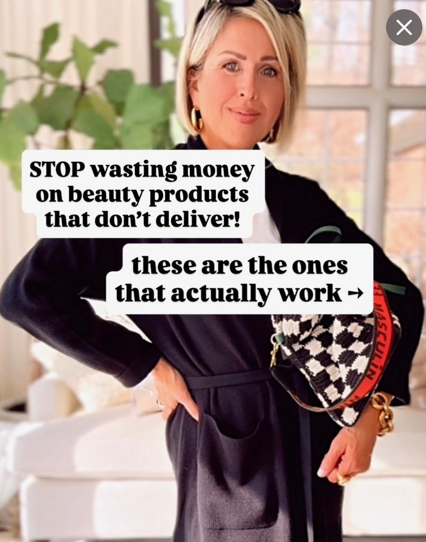 Tired of wasting money on beauty products? This is what actually works.  

 

#LTKgrwm #LTKOver40 #LTKSaleAlert