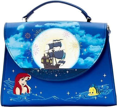Loungefly Disney The Little Mermaid Ariel Fireworks Cross Body Bag | Amazon (US)