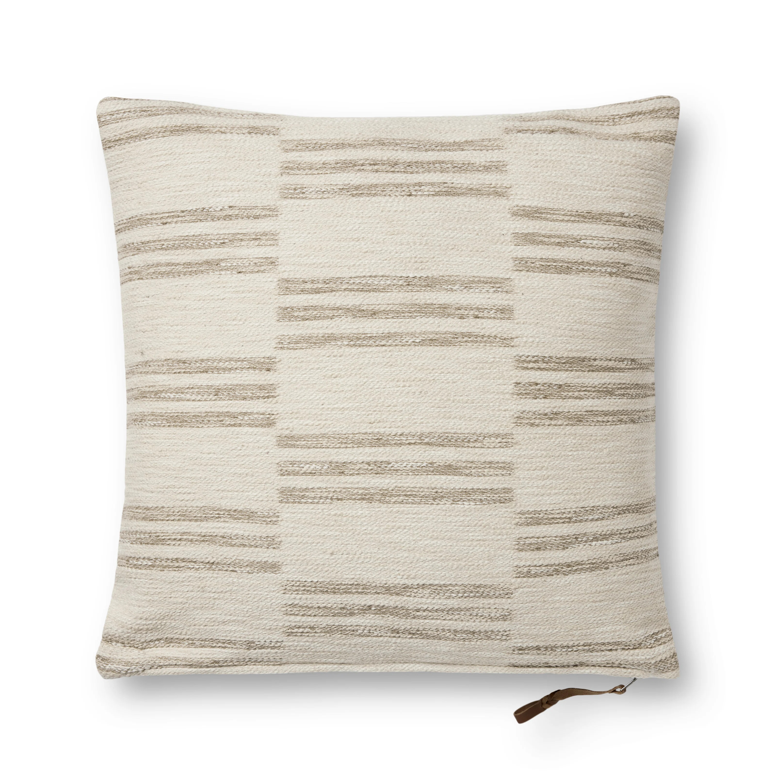 Amber Lewis x Loloi Jay Ivory / Sand Pillow | Wayfair Professional
