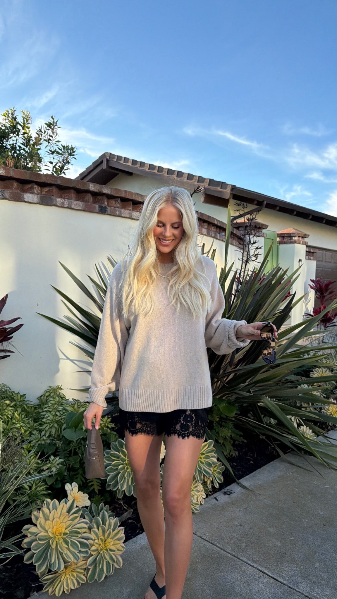 Wearing a small in sweater (wheat) and shorts (black), shoes run tts, code KPGS20! for discount on necklace! #kathleenpost

Errands outfit, lunch outfit, lunch date, coffee date, school drop off, school pick up 



#LTKSeasonal #LTKdayinmylife #LTKootd

#LTKBump