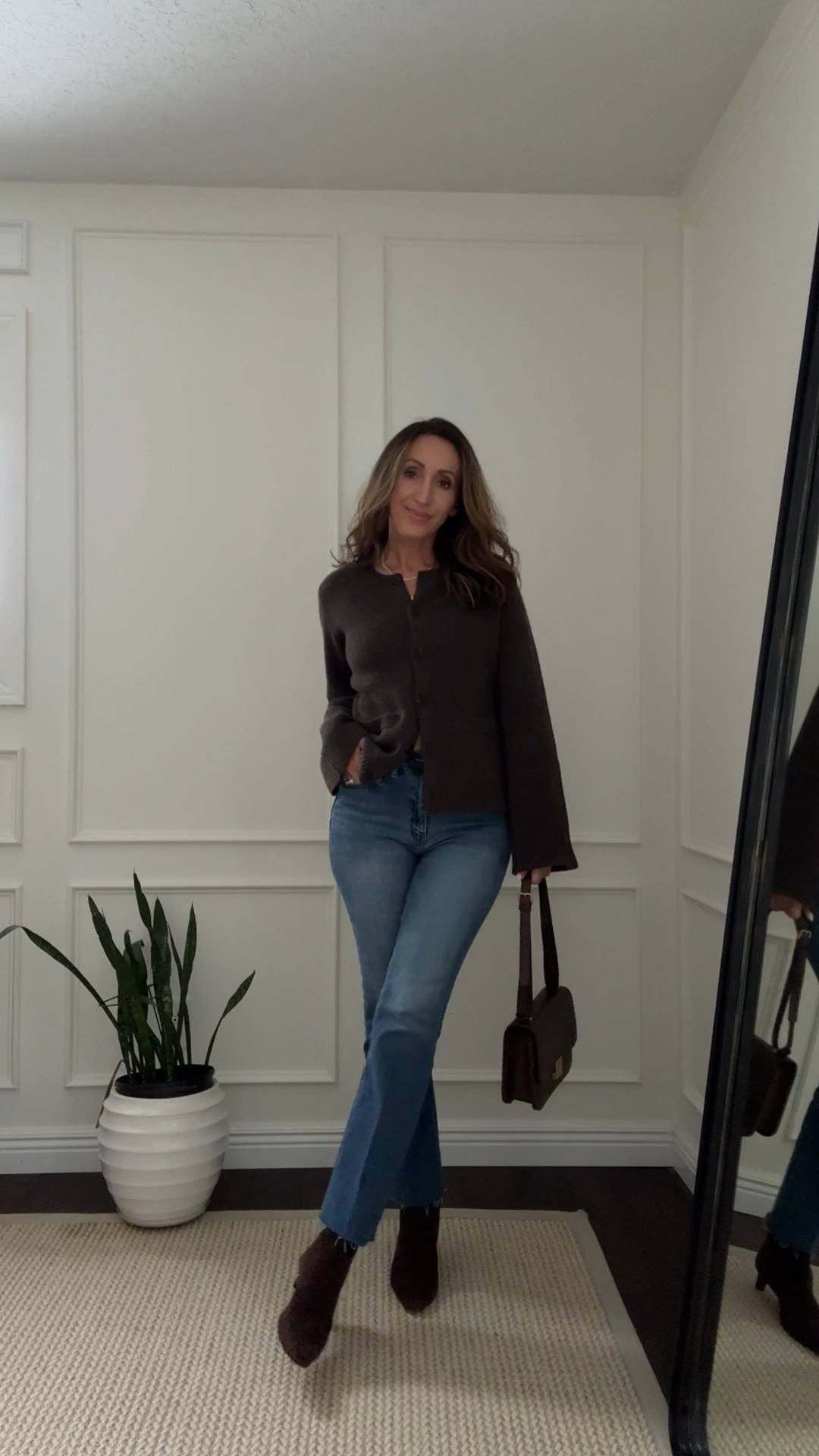 Two looks, one mood. Which outfit is your favorite?  
Comment ‘outfit details’ below to receive a DM with outfit details. 

These are my forever favorite kind of outfits: good jeans, quality sweaters, and coats that stand test of time. When you find your formula, getting dressed becomes so easy. Elevated basics, always. 


#quincepartner @onequince 


#LTKootd #LTKgrwm #LTKSeasonal