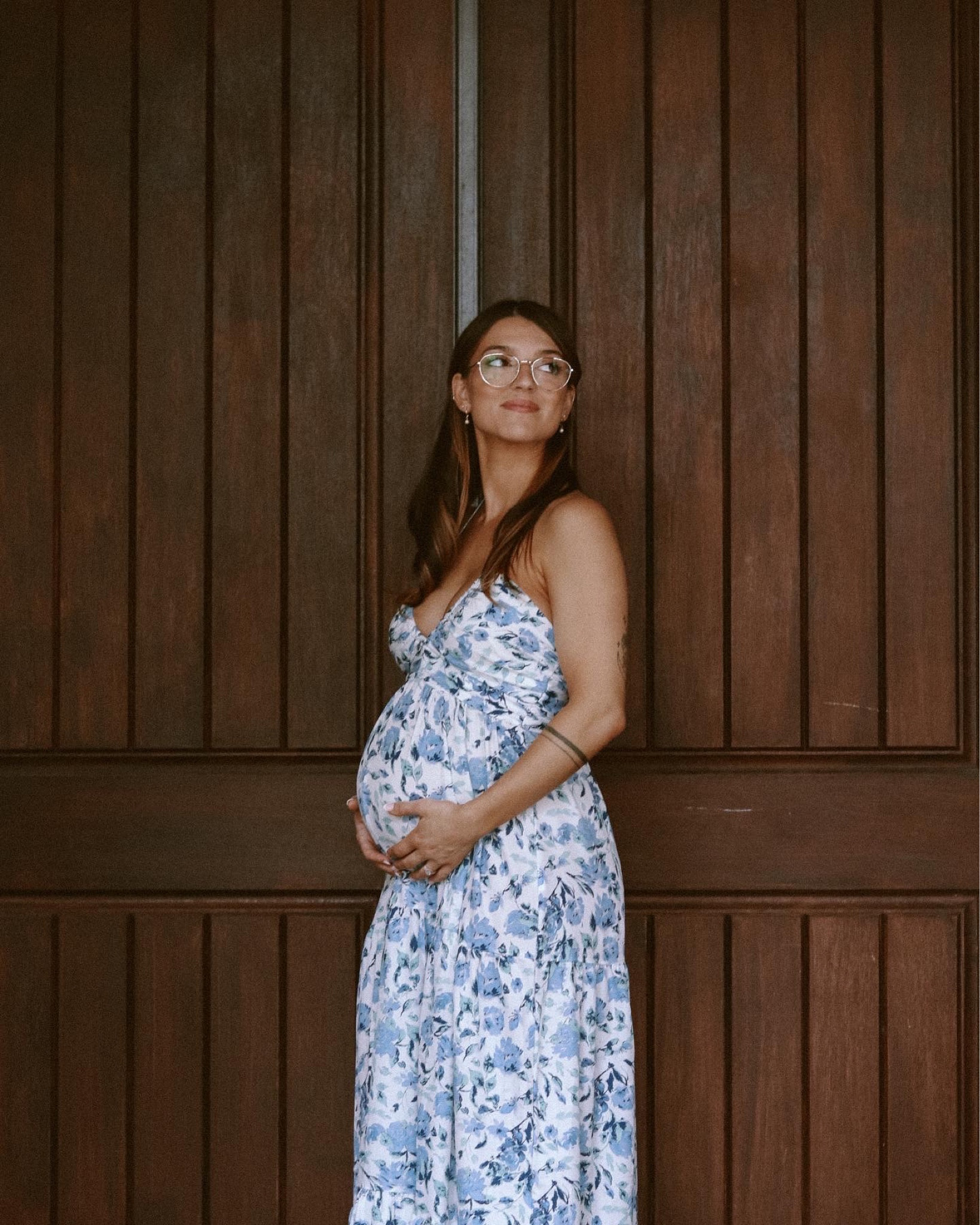 Elegant baby shower dress 🩵 

#LTKbaby #LTKbump #LTKstyletip
