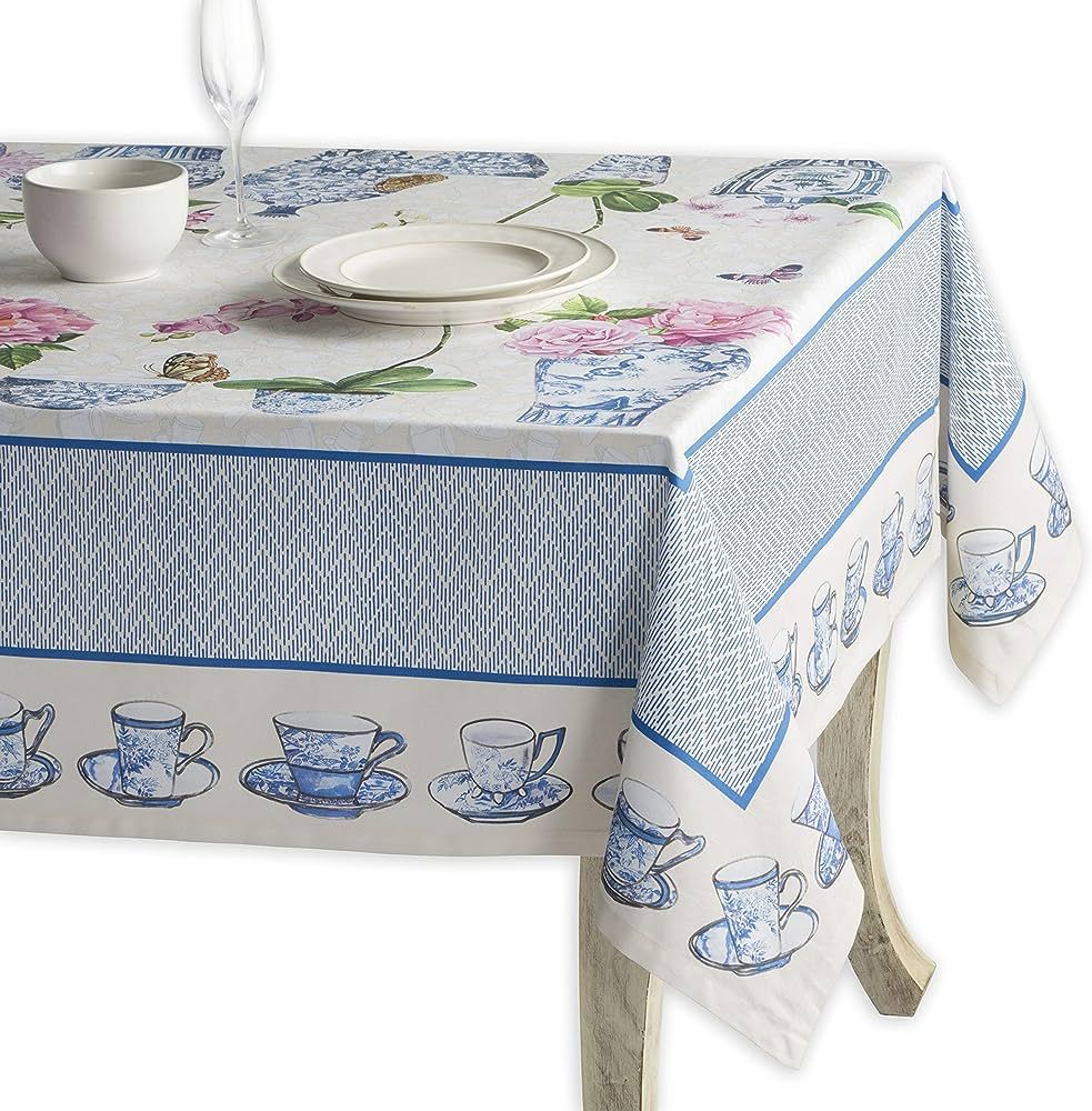 Maison d' Hermine Tablecloth 100% Cotton 54"x54" Washable Square Table Cover Decorative Tableclot... | Amazon (US)