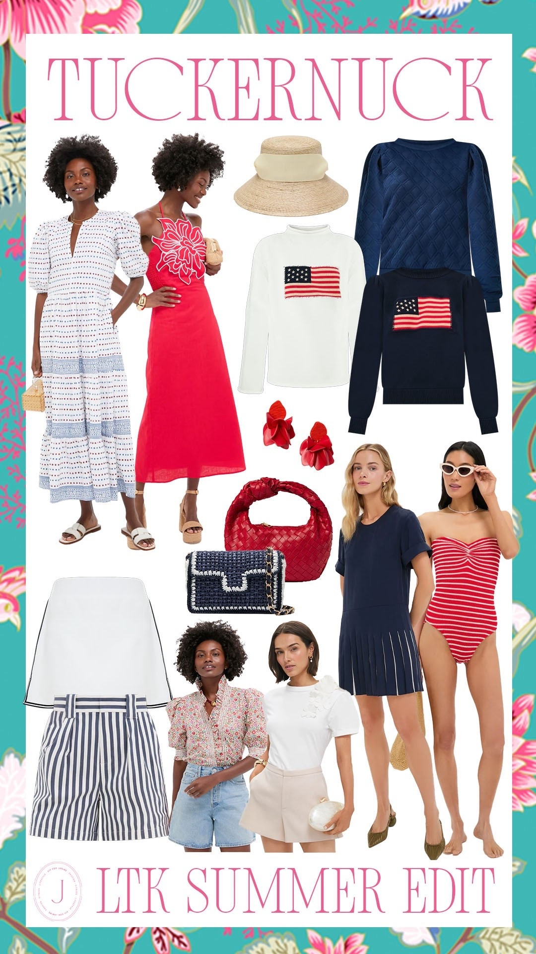 Looking for some fun and festive apparel for the season? The is a great time to get super cute and stylish 4th of July looks from Tuckernuck at some incredible deals. Shop all in the app for an exclusive discount code!

Fit4Janine, Summer Dresses, Summer Outfits Sweaters, Athleisure, Swimsuit, Accessories, Handbags

#LTKStyleTip #LTKSummerEdit #LTKSeasonal