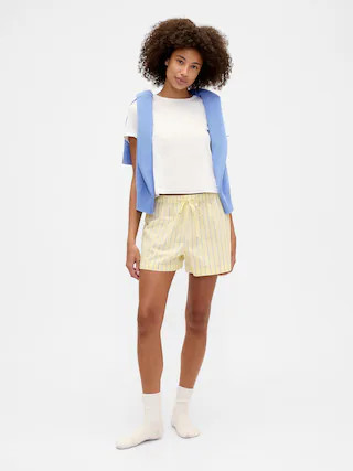 Poplin PJ Shorts | Gap Factory