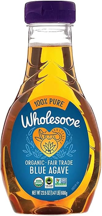 Wholesome FT Organic Blue Agave 23.5oz, 1-Pack | Amazon (US)