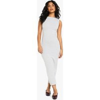 Womens Basic Midaxi Dress - Grey - 10 | boohoo (US & Canada)