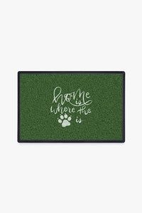 Dog House Grass Doormat | Ruggable