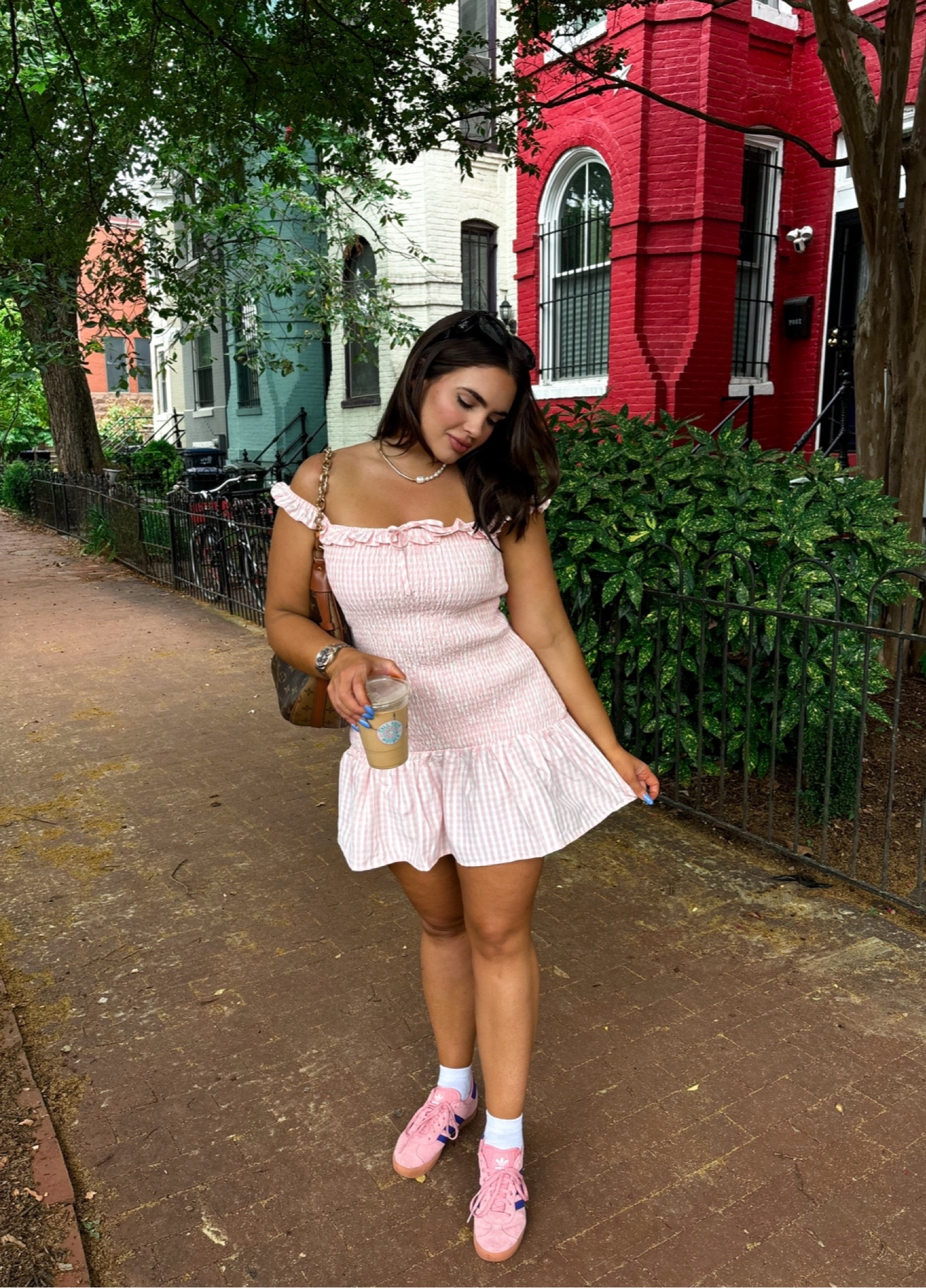 coffee run ‘fit😌🎀☁️ (I always buy my shoes in kids sizes when I can lol, linked some adult ones here as well!!)

#LTKSeasonal #LTKStyleTip #LTKFindsUnder100