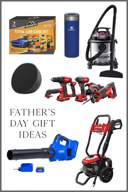 Great deals at Lowe's for Dad this Father's Day. My dad loves this power washer and leaf blower!
@Loweshomeimprovement #LowesPartner #AD

#LTKHome #LTKMens #LTKGiftGuide