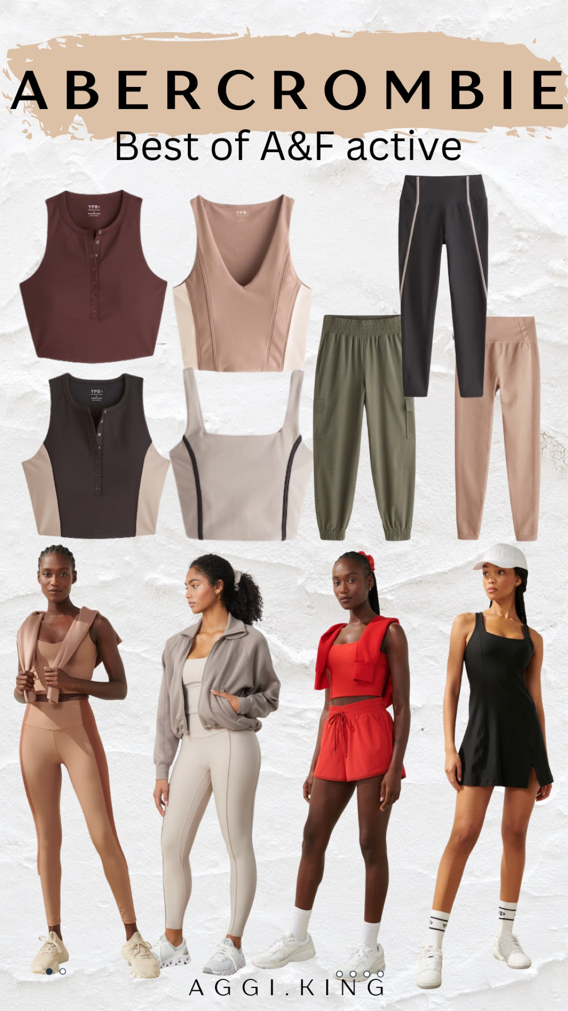 New active collection from A&F

#abercrombie #fitness #leggings #tank #A&F #abercrombieandfitch

#LTKFind #LTKGiftGuide #LTKfit