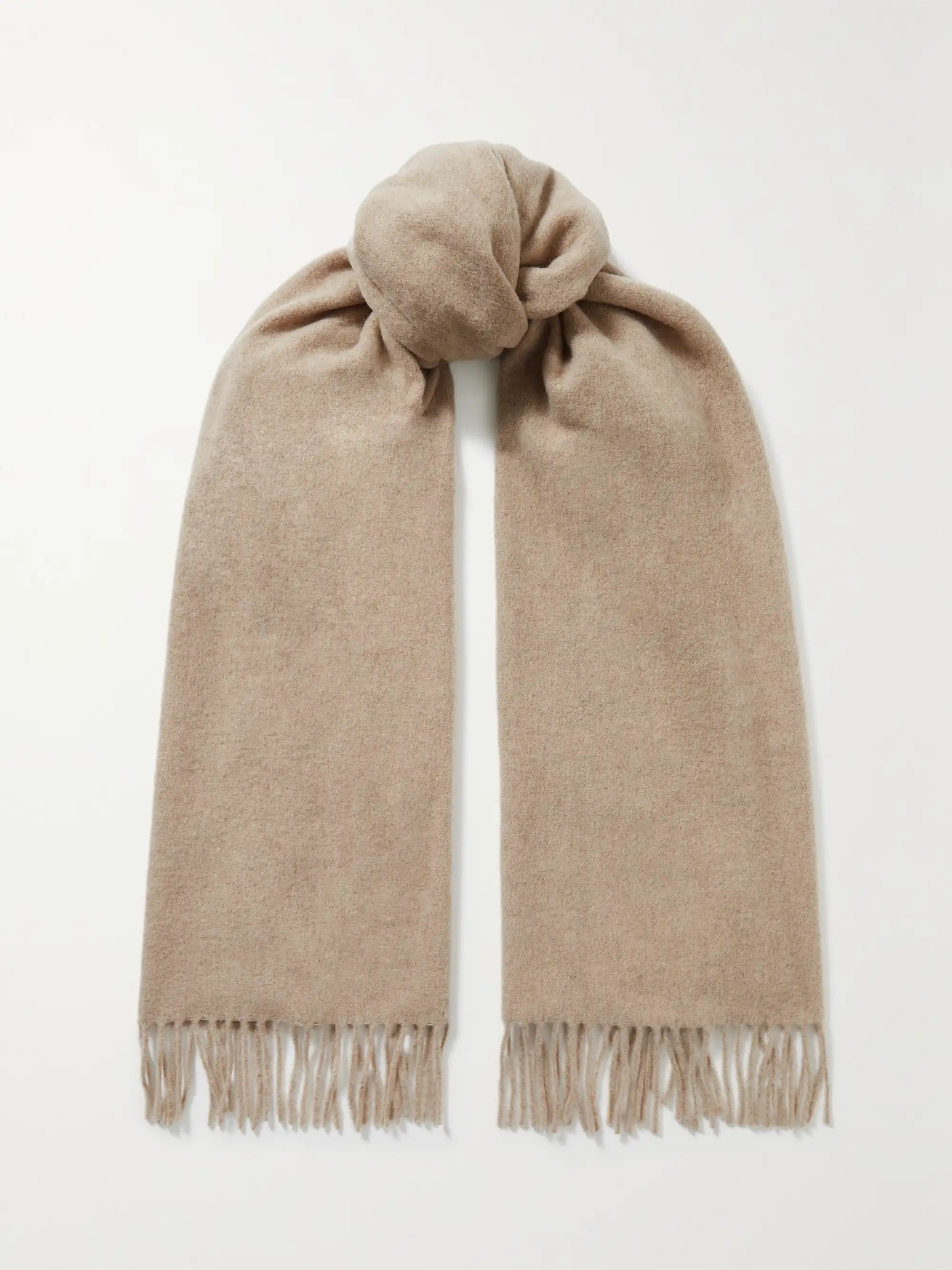 Fringed wool scarf | NET-A-PORTER (US)