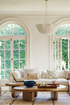 Oona 47" Oak Coffee Table | Anthropologie (US)