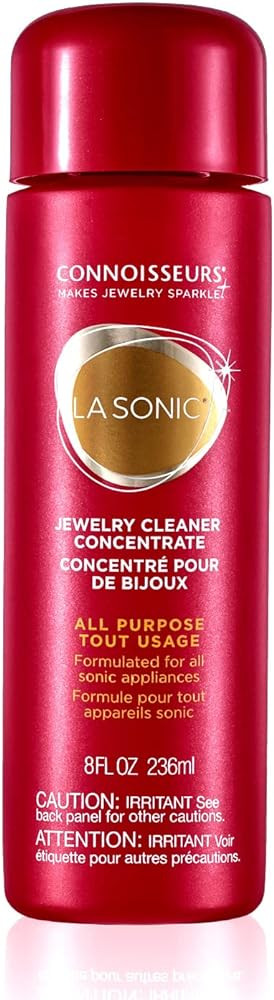 CONNOISSEURS LaSonic All-Purpose Jewelry Cleaner Concentrate - 8 fl oz - Formulated for LaSonic S... | Amazon (US)
